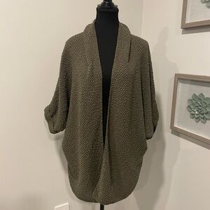 Aritzia Talula Open-Front Knit Shrug EUC